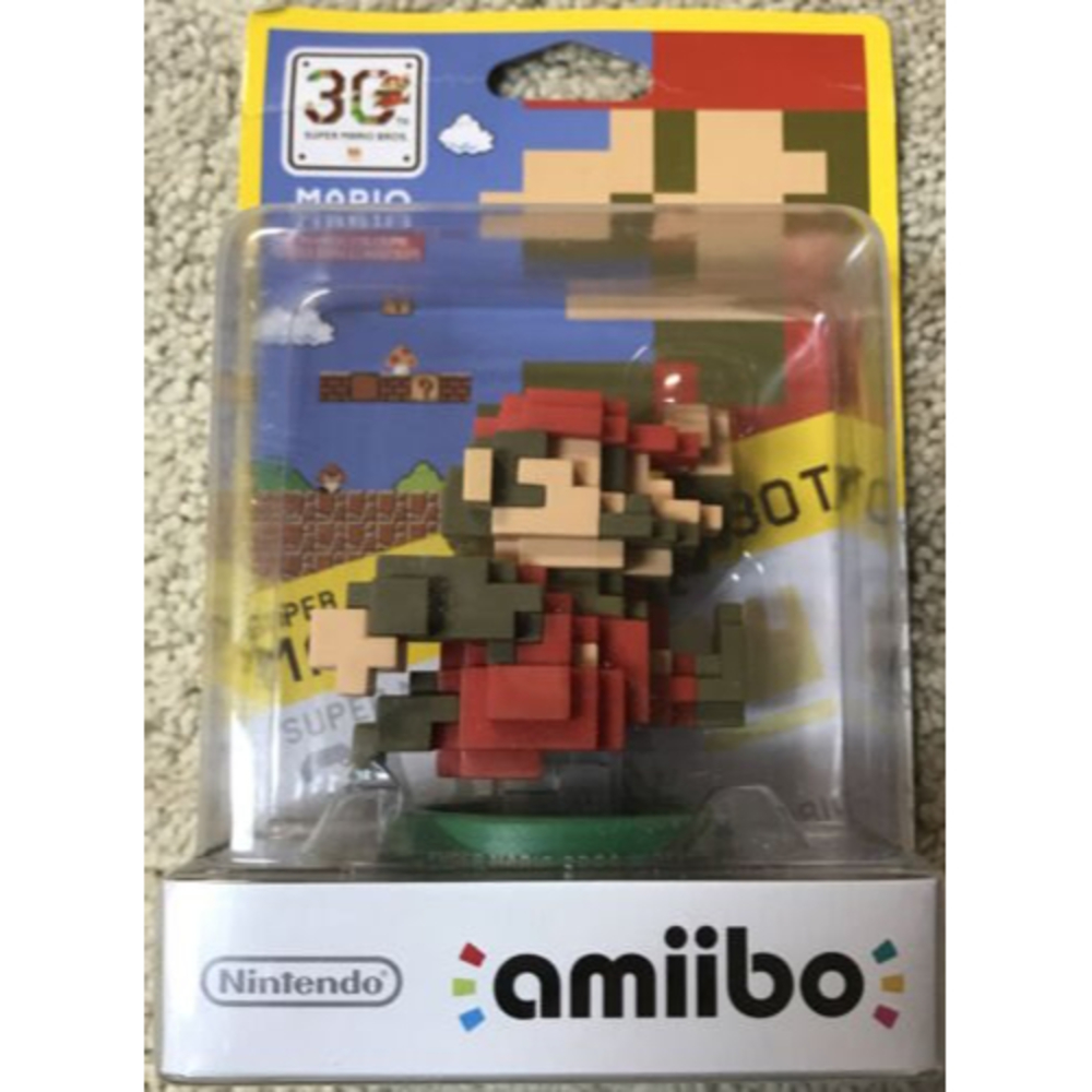 SUPER MARIO BROS CLASSIC COLOR AMIIBO 30th ANNIVERSARY EU Version  Damaged Box